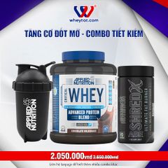 Combo Critical Whey 2kg + Shred X ABE + Bình Lắc Applied