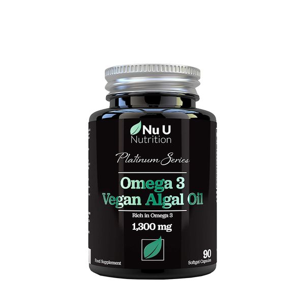 Nu U Vegan Omega 3 Algae Oil 90 Viên | 45 Servings