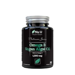Nu U Vegan Omega 3 Algae Oil 90 Viên | 45 Servings