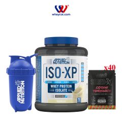 Combo Iso XP 1.8KG + 40 Sample Shred X + Bình Lắc Applied