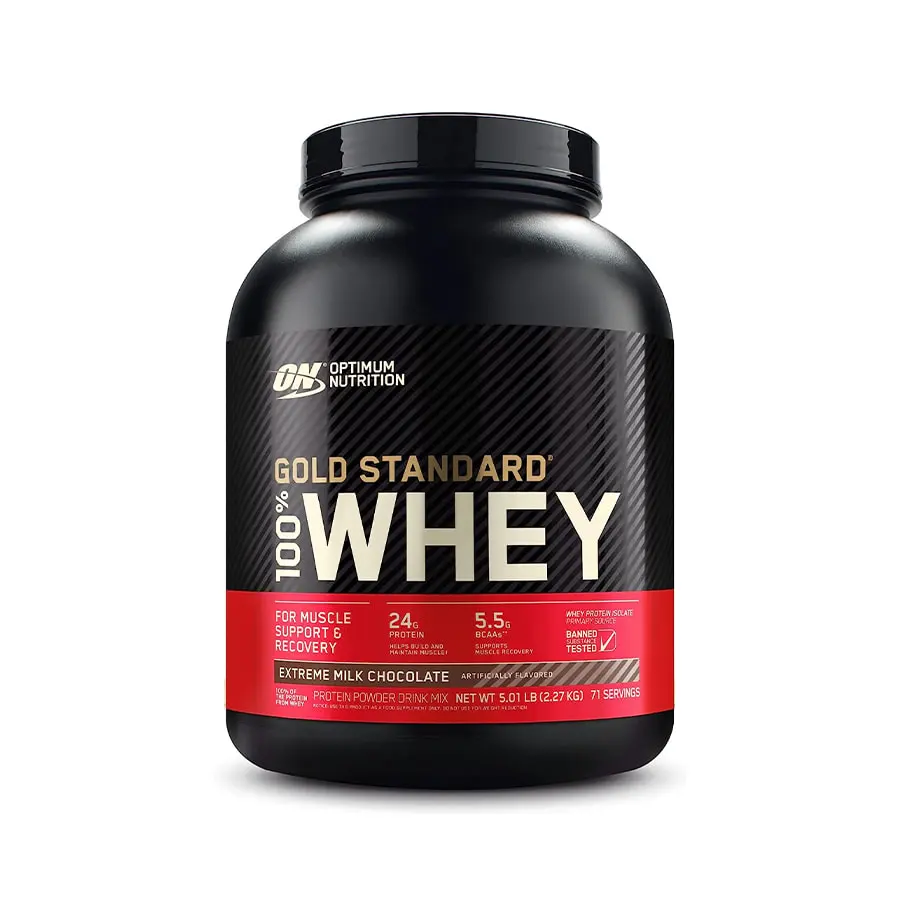 Optimum Nutrition 100% Whey Gold Standard 5Lbs (2.27KG | 74 Servings)