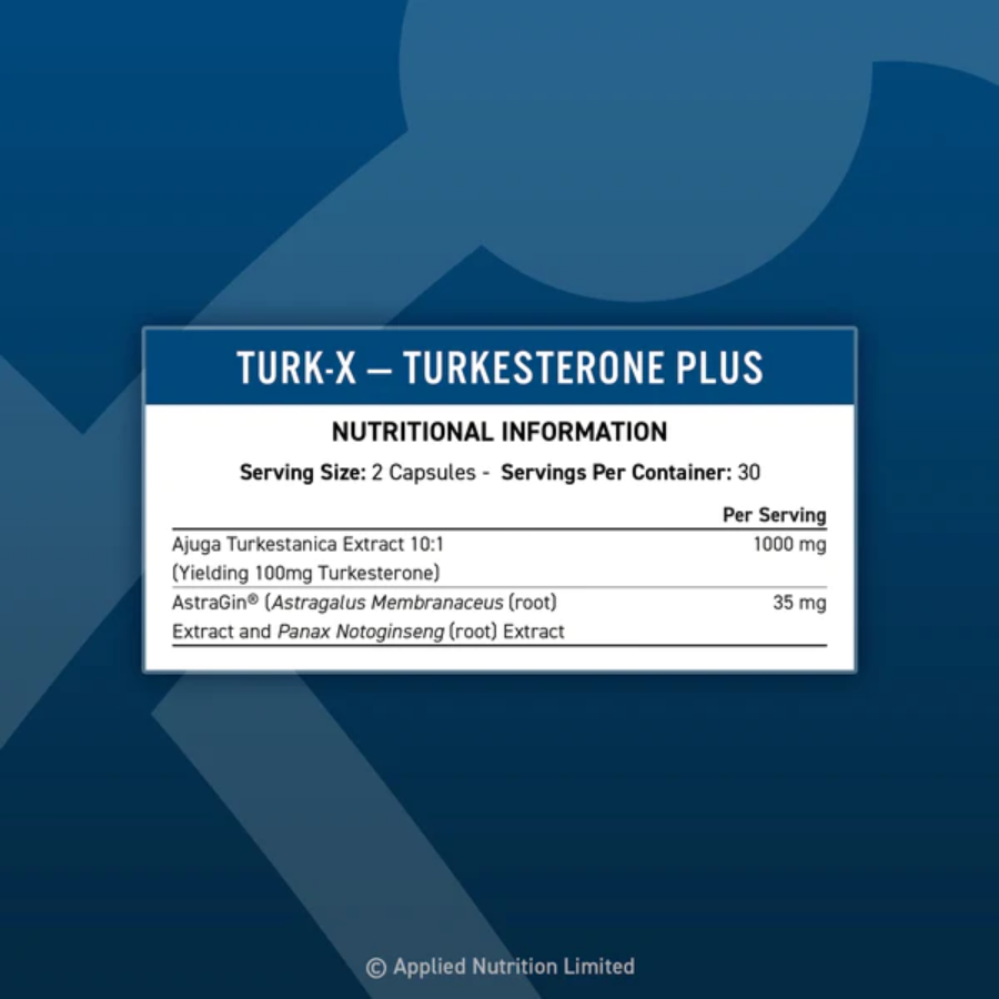 Applied Nutrition Turk-X 60 Viên (30 Servings)
