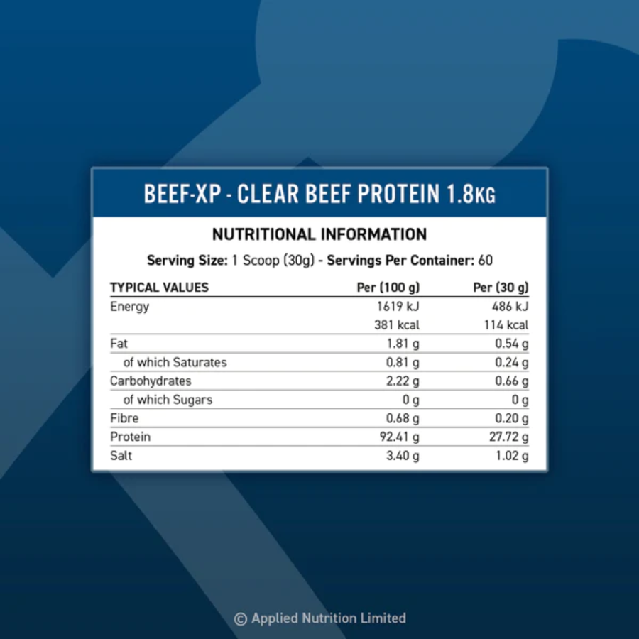 Applied Nutrition Beef XP 1.8KG (60 Servings)