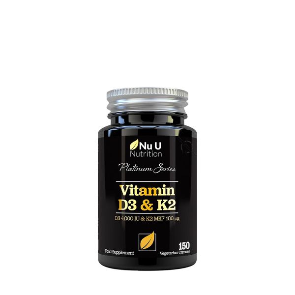 Nu U Nutrition Vitamin D3&K2 150 Viên