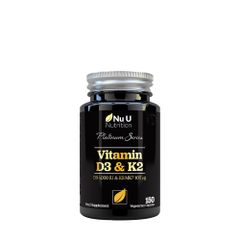 Nu U Nutrition Vitamin D3&K2 150 Viên