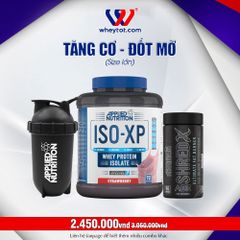 Combo Iso XP 1.8kg + Shred X ABE + Bình Lắc Applied