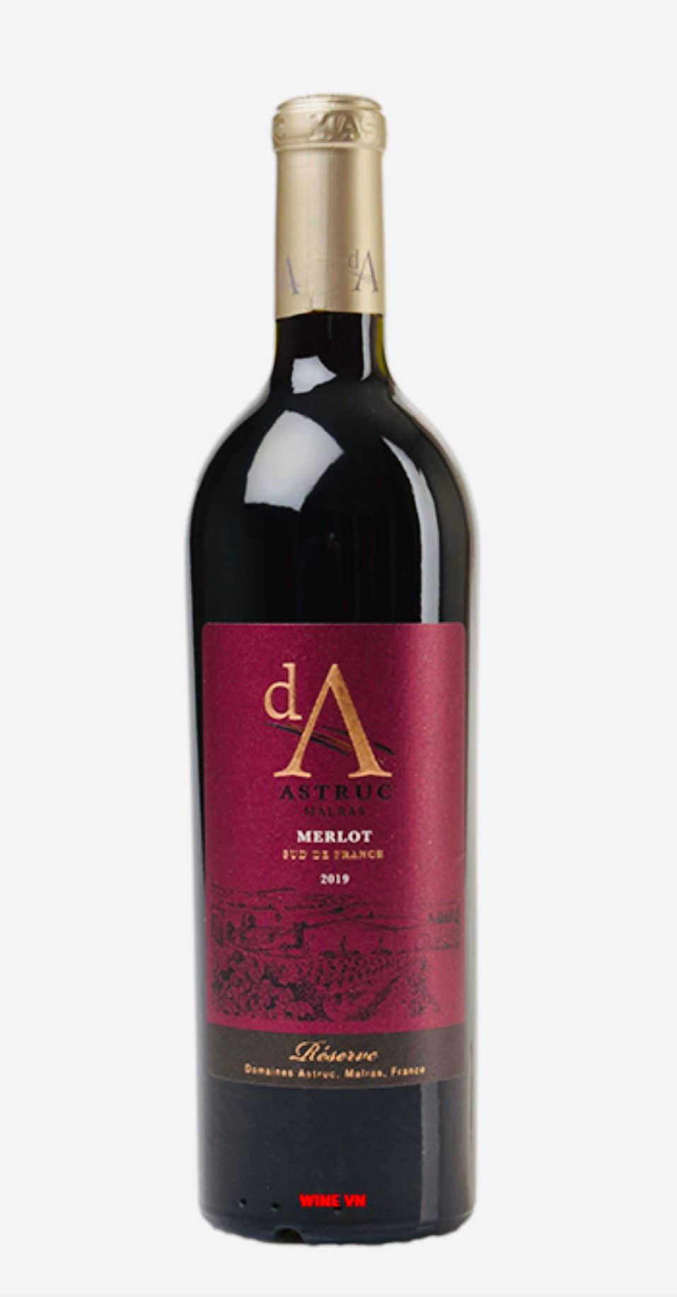 dA STRUC  RESERVE (RED) MERLOT PHÁP