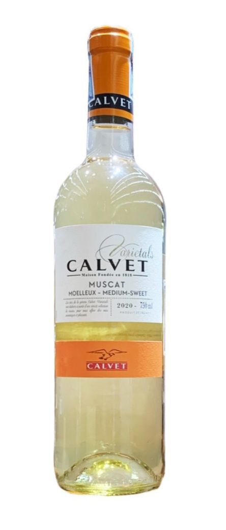 Calvet Varietals-- Muscat blanc-Moelleux - Medium - Sweet