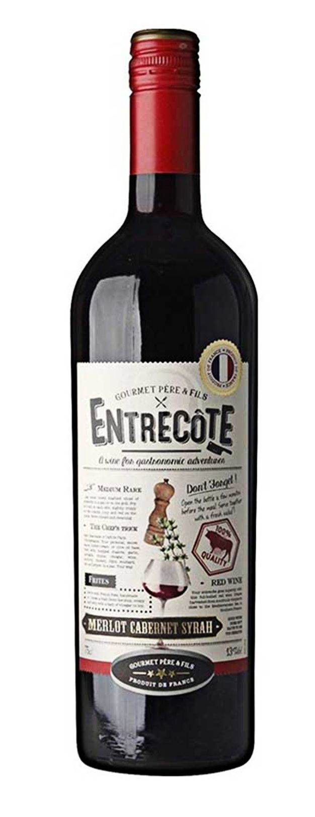 Entrecôte Melot Cabenet Syrah