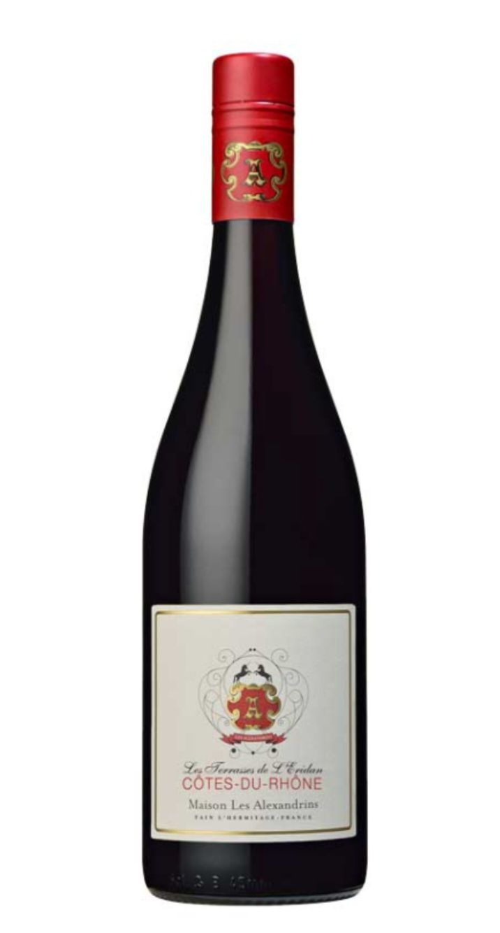 COTES DU RHONE  Grenache,Syrah  2020 14% PHÁP