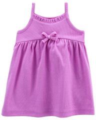 Đầm 2 Dây Bé Gái Màu Tím Carter's 0-24M