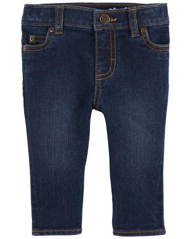 Quần Jean Dài Bé Trai Màu Xanh Navy Đậm Carter's 0-24M