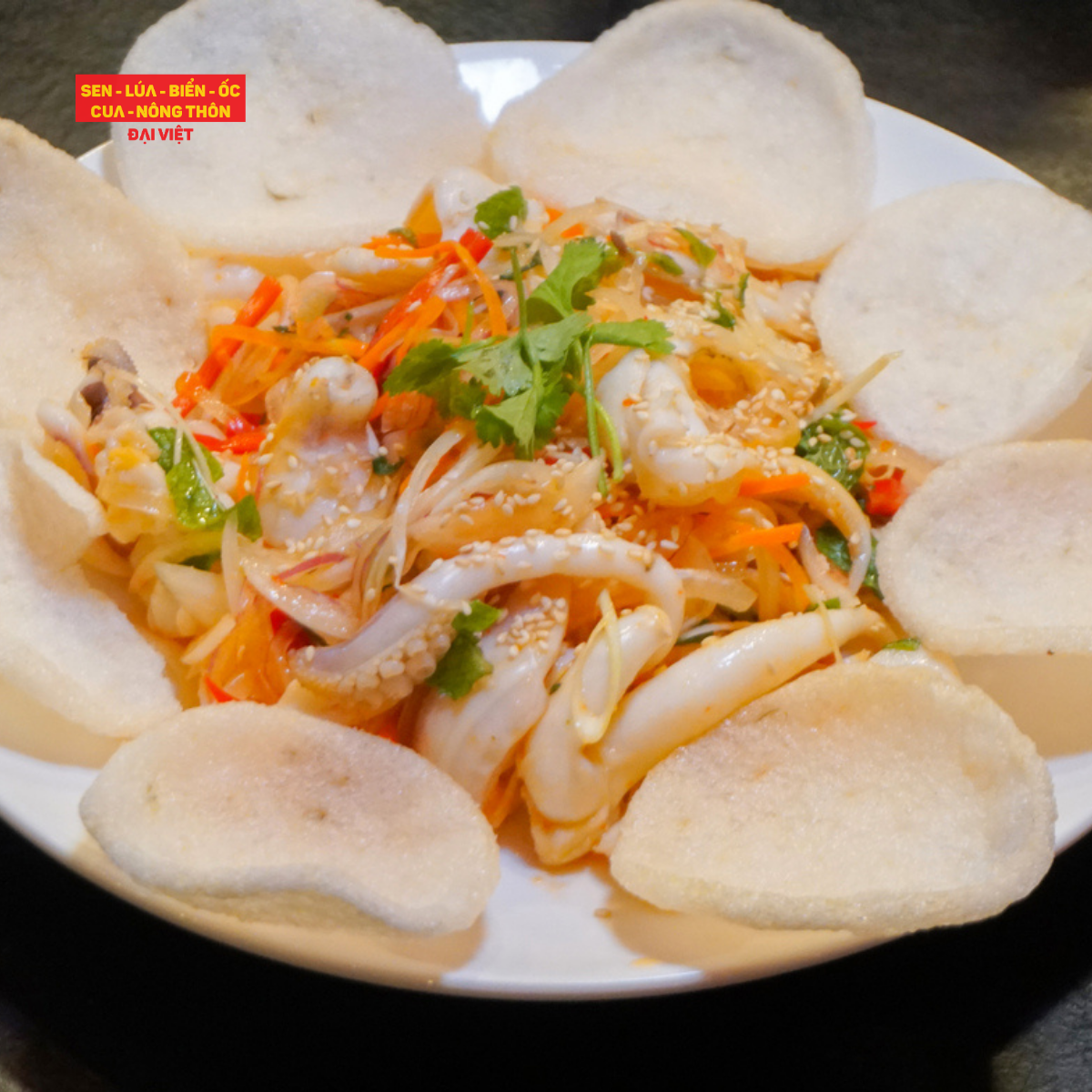 Hot And Sour Squid Salad - Gỏi Mực Chua Cay