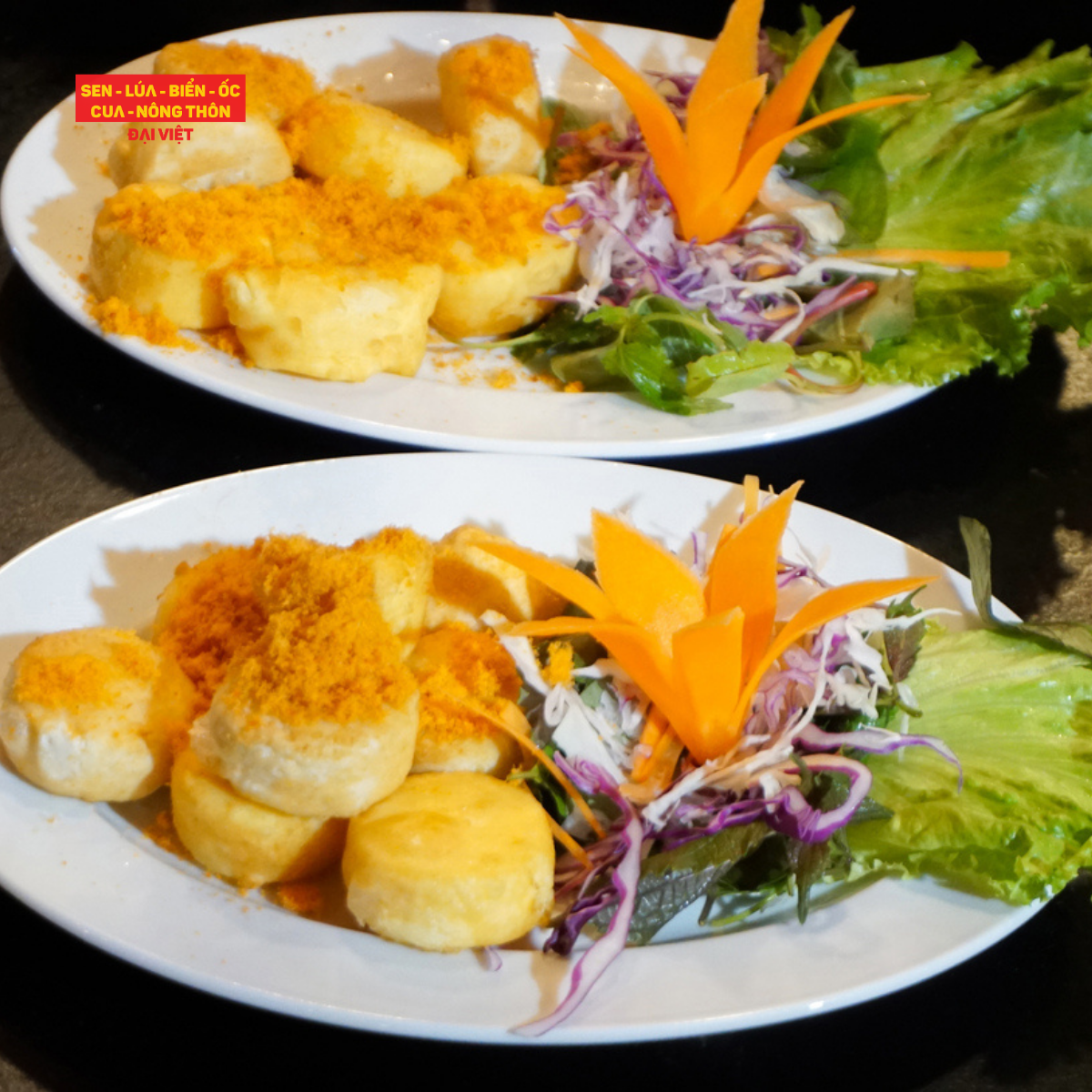Crispy Fried Soya Cheese - Đậu Hủ Lướt Ván
