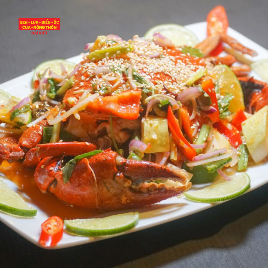Pan-fried Ca Mau Crab With Thai Sauce - Cua Cà Mau Sốt Thái (Giá tính theo 1 con 300 gram)