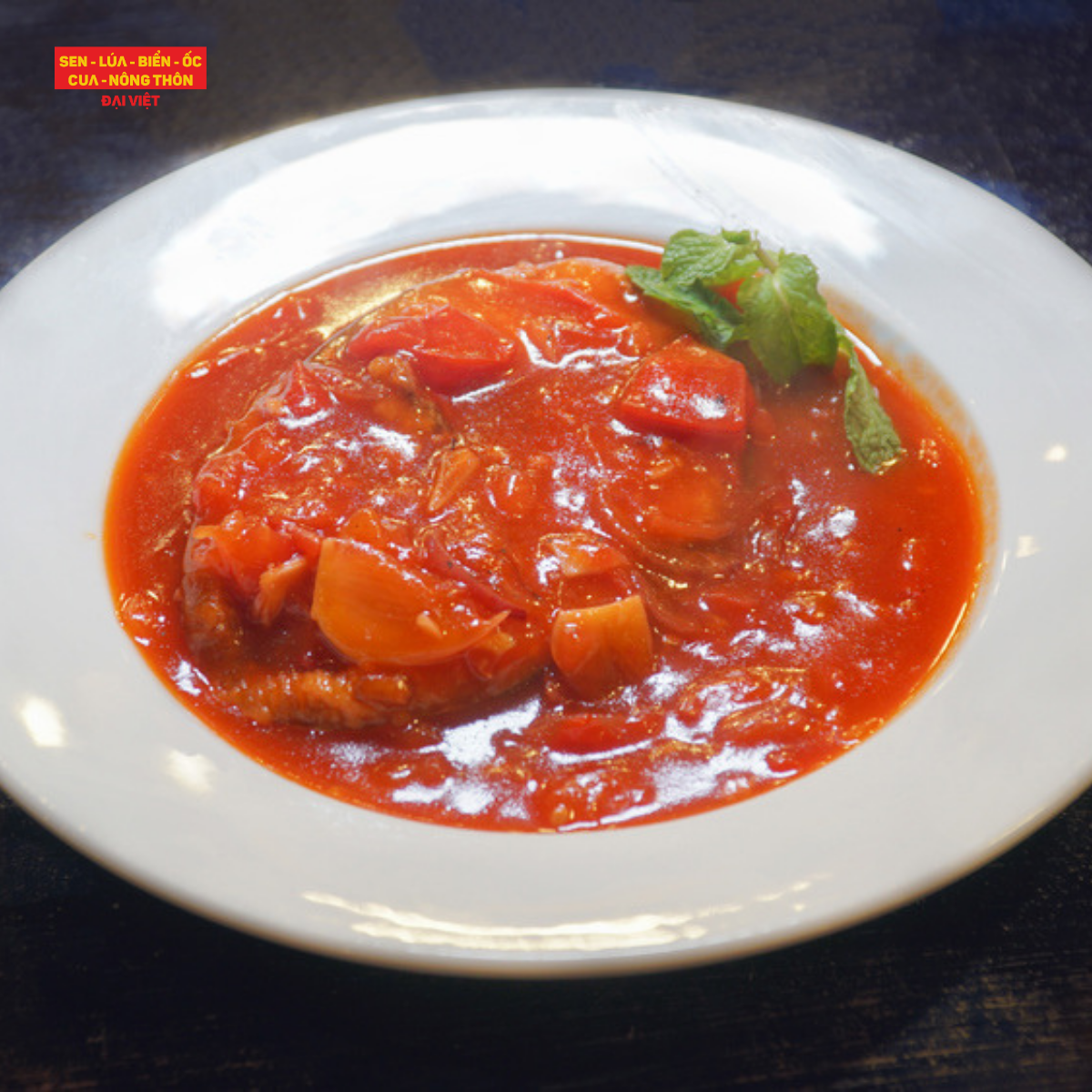  Pan-fried Mackerel Tomato Sauce - Cá Thu Chiên Sốt Cà Chua 