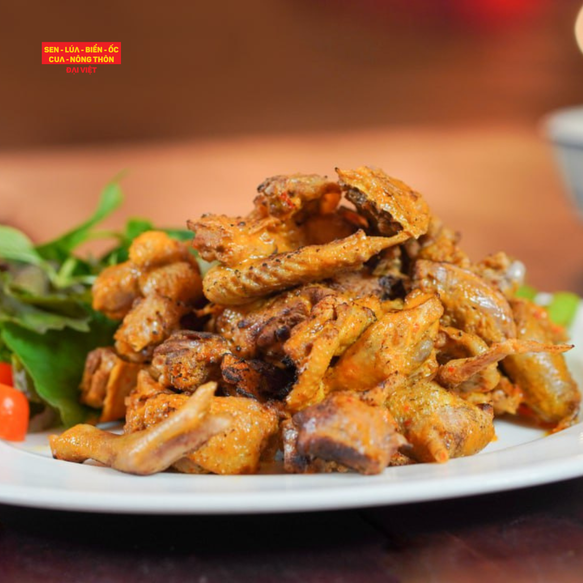 Grilled mallard with Fermented Bean Curd - Vịt trời nướng chao