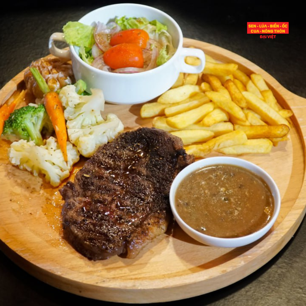 Beefsteak With French Fries 200gr