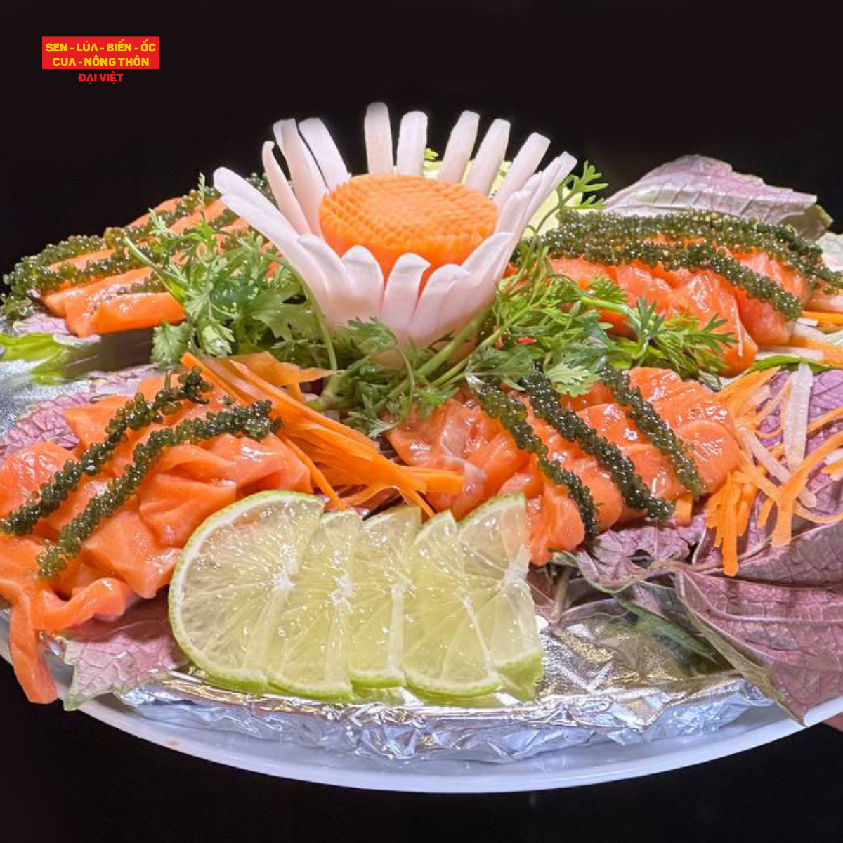  Salmon Sashimi - Sashimi Cá Hồi (Giá tính theo phần 200 gram) 