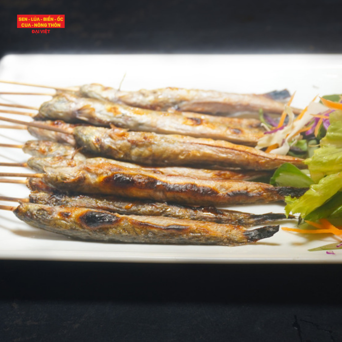 Cá Kèo Nướng Mọi (Giá tính theo phần 300 gram) - Grilled Spiny Goby Without Spices