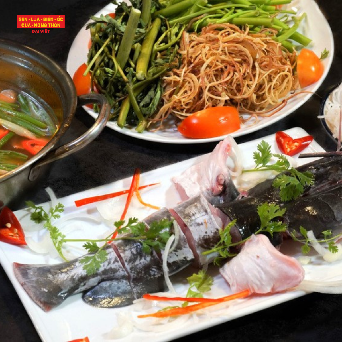 Sour Bagridae & Bamboo Shoot Hot Pot - Cá Lăng Nấu Lẩu Măng Chua (Giá tính theo 1 con 1 kg)