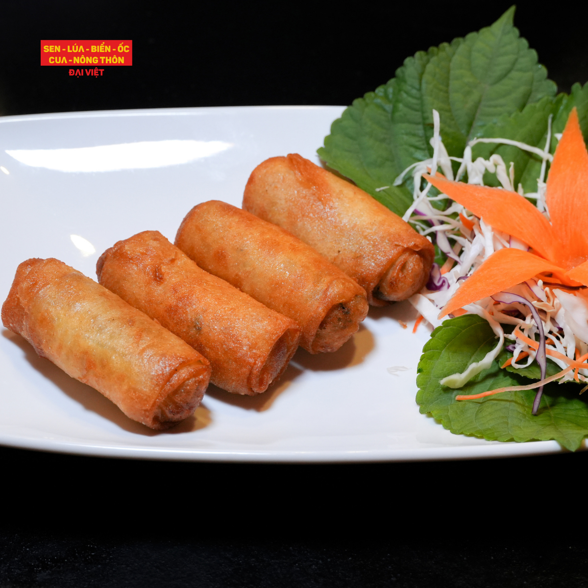  Deep-fried Crab & Shrimp Spring Rolls - Chả Giò Tôm Cua 