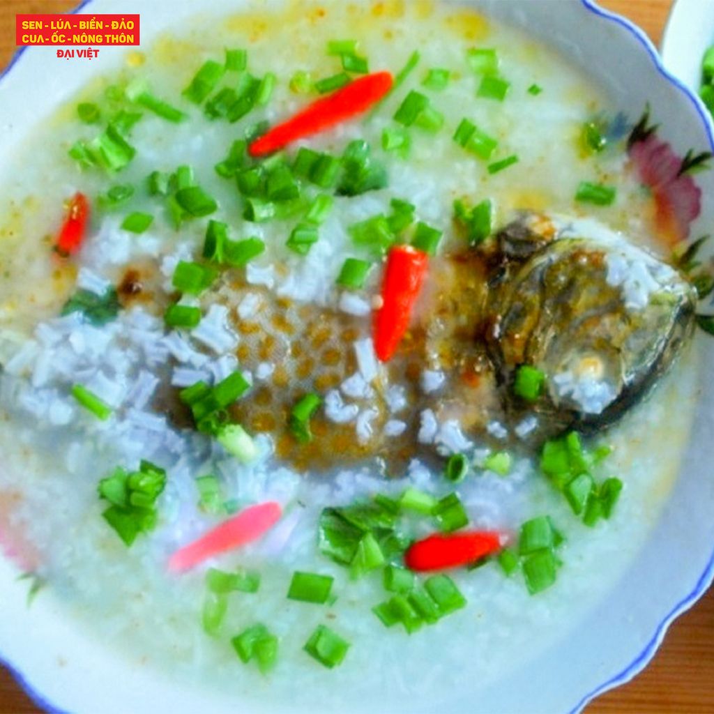  Rabbitfish Congee - Cá dìa bông nấu cháo 