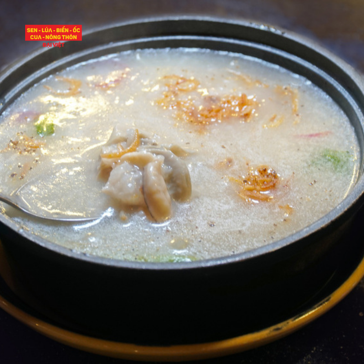 Oyster congee (Small Bowl) - Cháo Hàu