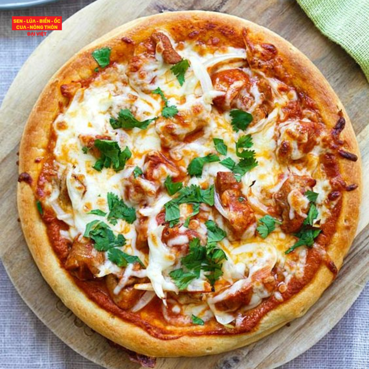 Chicken pizza