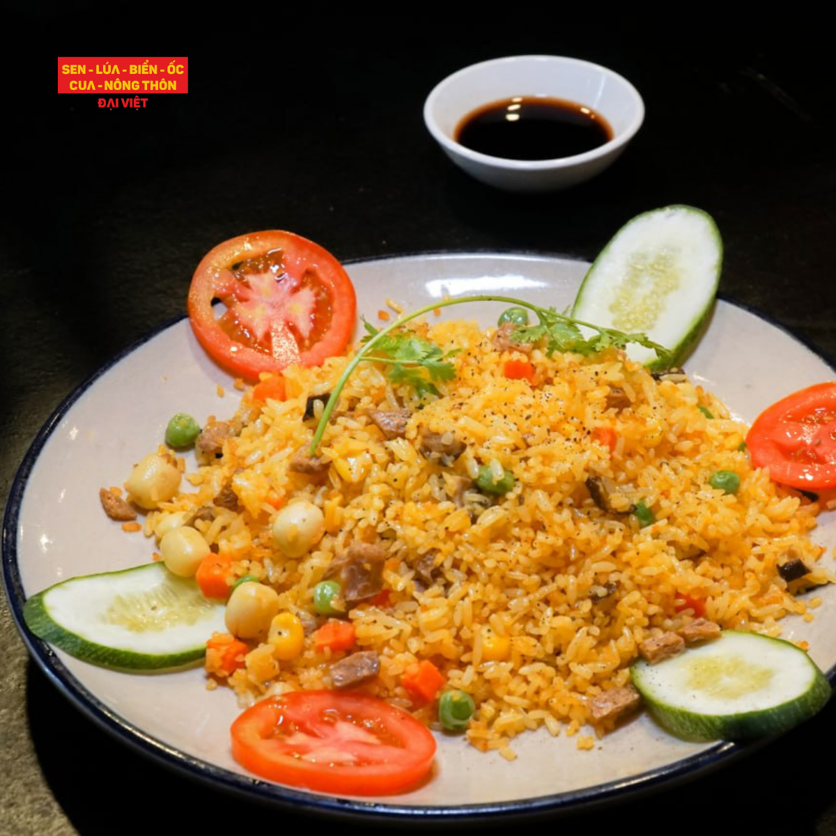  Vegetarian Fried Rice - Cơm Chiên Chay 