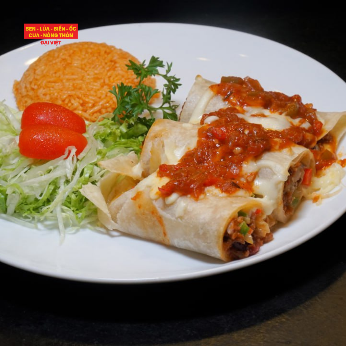  Enchiladas (Beef / Chicken / Chilli Con Carne) 