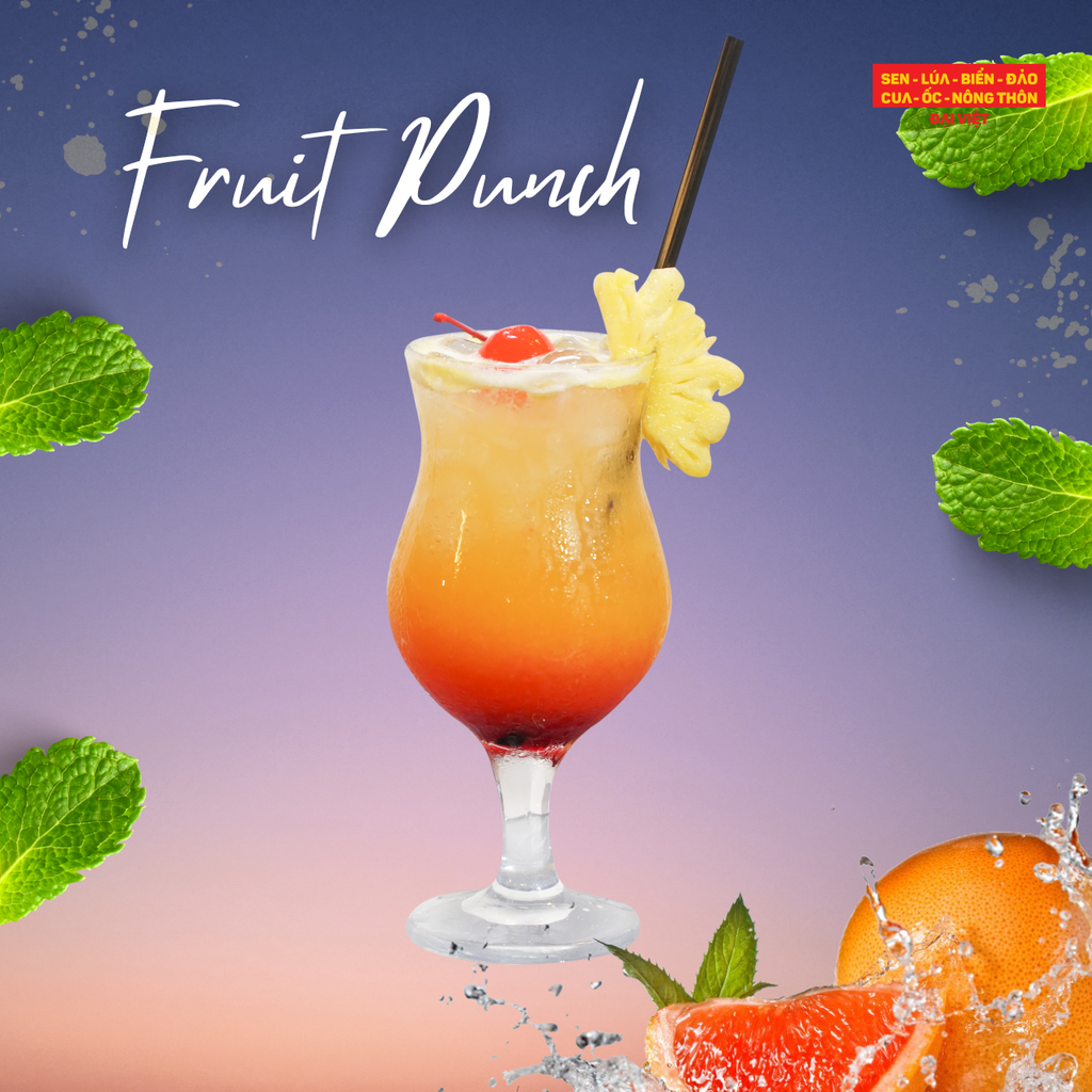  Fruit Punch Mocktail 