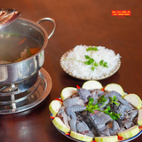  Silkie Hotpot With Bottle Gourd - Gà Đen Lẩu bầu 