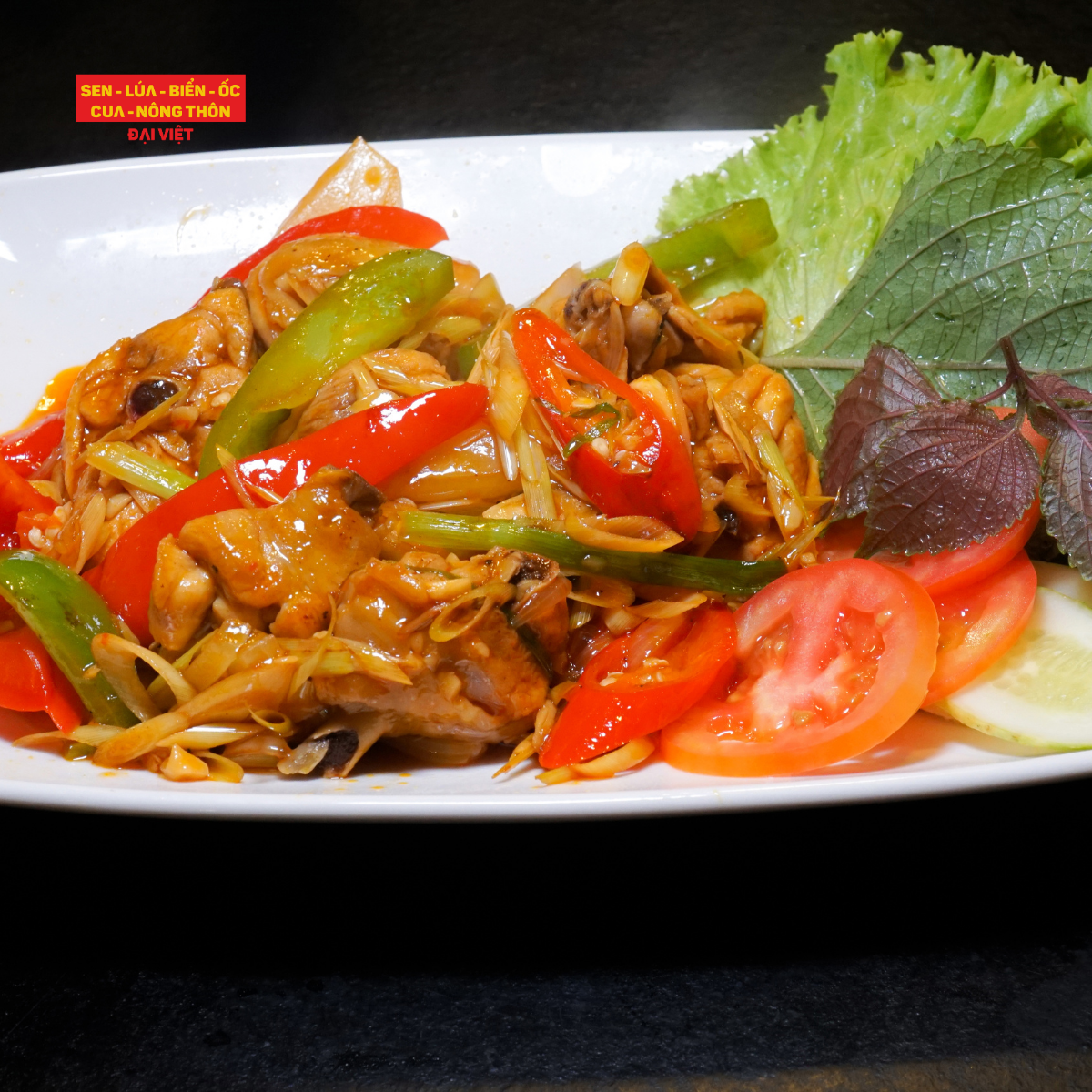 Stir-fried Chicken With Lemongrass And Chilli - Gà Xào Sả Ớt