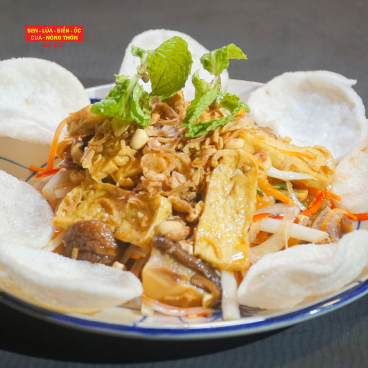 Vegetarian Root Lotus Salad - Gỏi Ngó Sen Chay