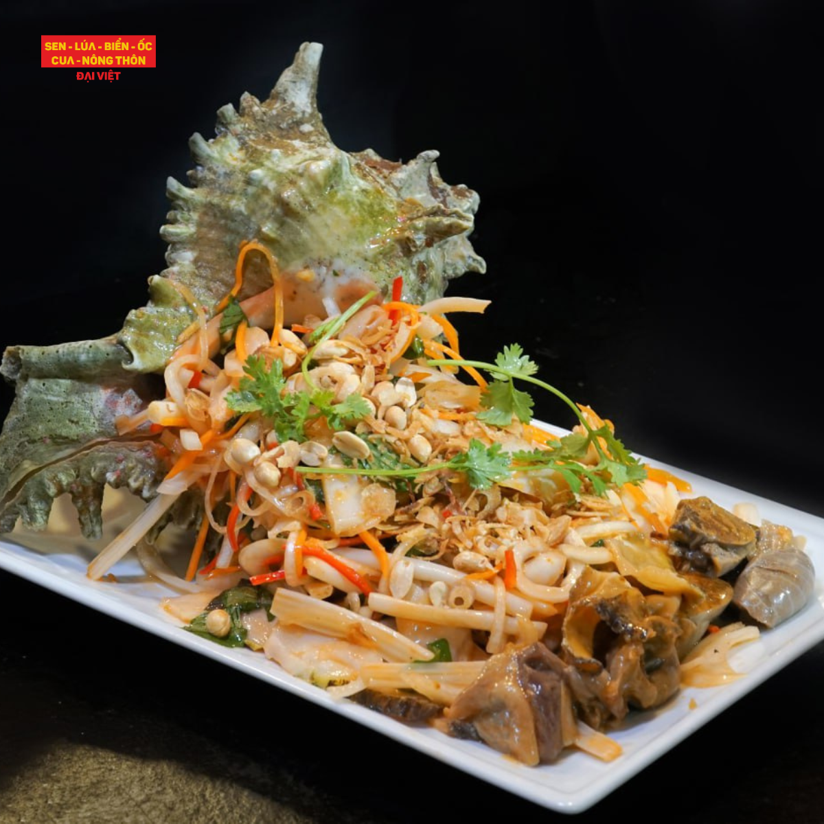 Thai Style Giant Ramose Murex Snail Salad - Gỏi Thái Ốc Gai Đại (Giá tính theo 1 con 800 gram)