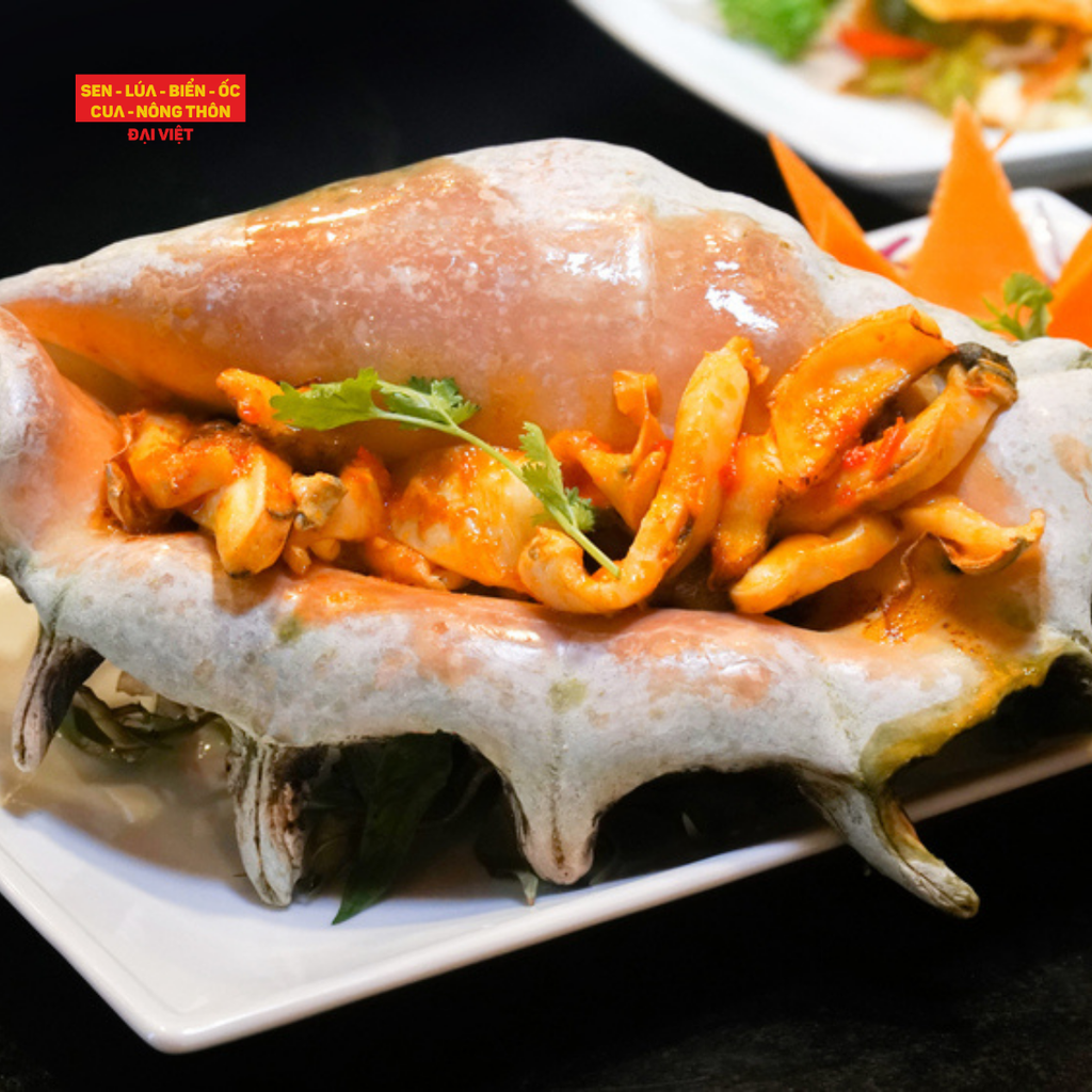 Grilled Spider Conch With Salt & Chilli - Ốc Cồ Việt Nướng Muối Ớt