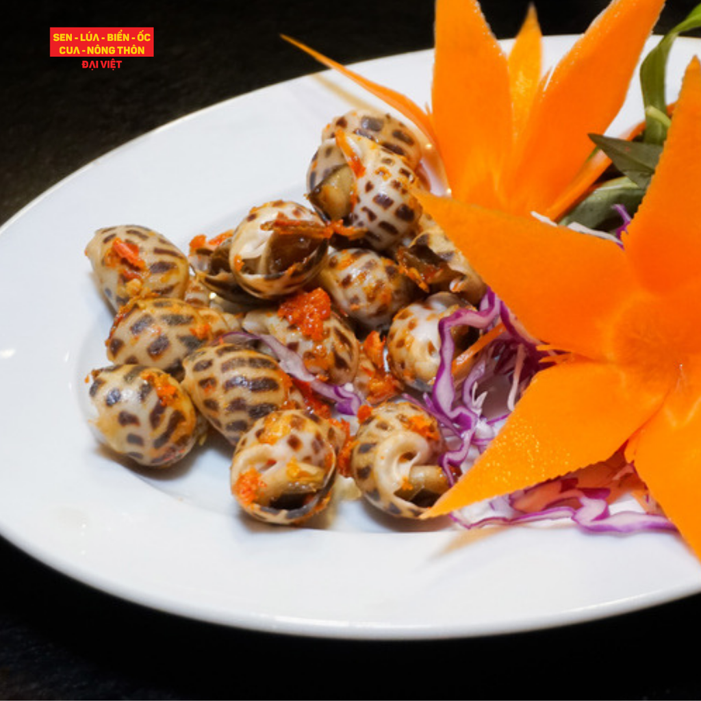Pan-fried Sweet Snail With Salt & Chilli - Ốc Hương Rang Muối Ớt
