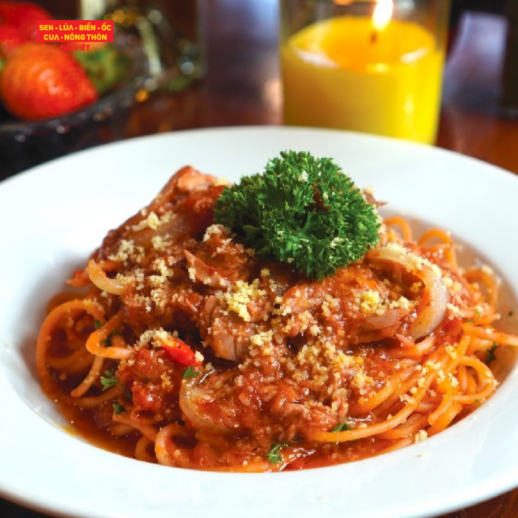 Spaghetti Con Pollo