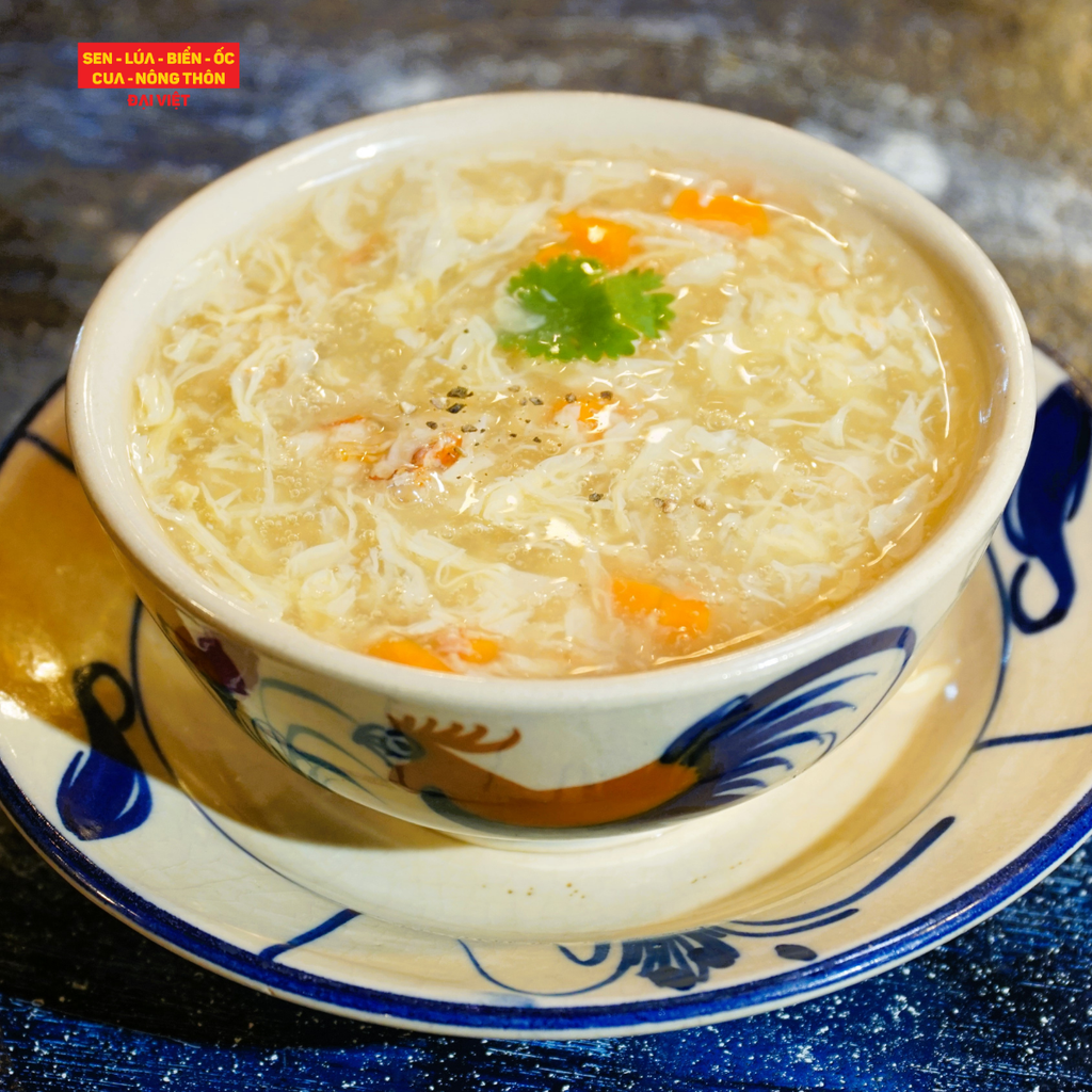  Crab Meat Corn Soup (Small Bowl) - Súp Bắp Cua 