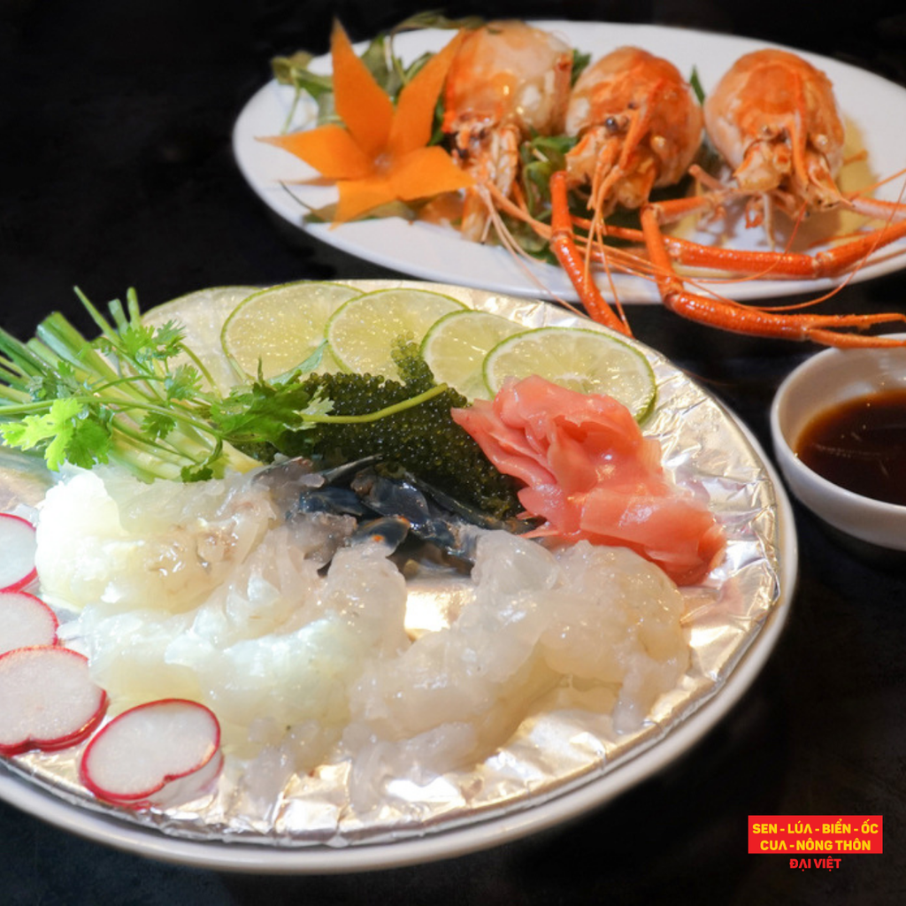 Tôm Càng Xanh Wasabi (Giá tính theo phần 300 gram) - Giant River Prawn Wasabi