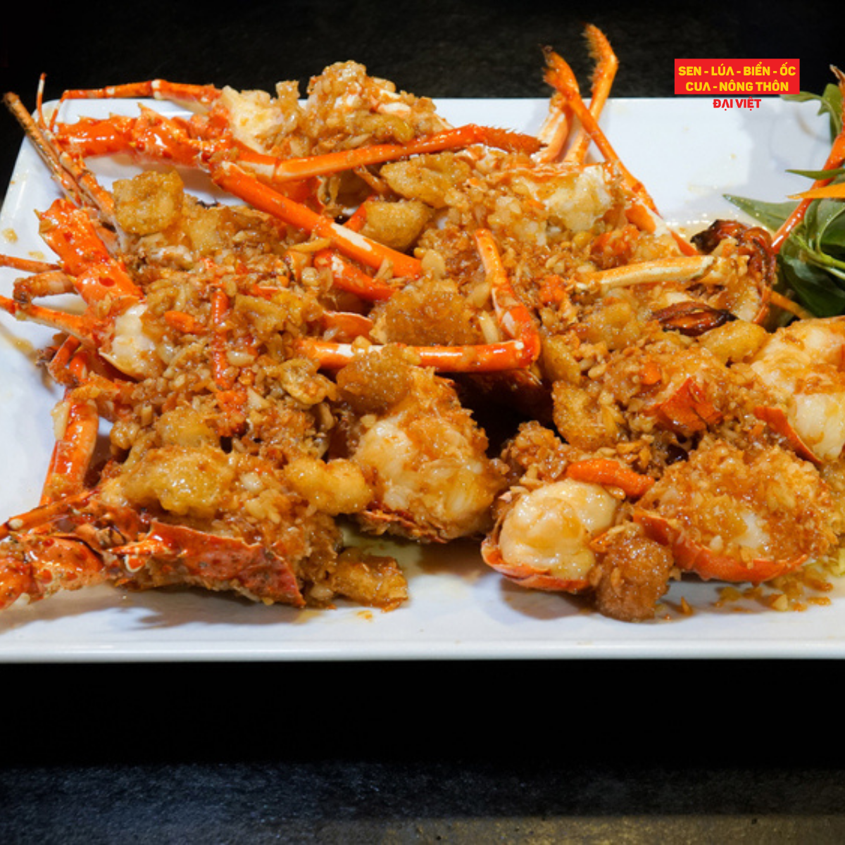 Pan-fried Baby Lobster With Garlic & Butter - Tôm Hùm Baby Cháy Bơ Tỏi