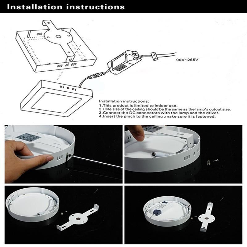 Đèn LED ốp trần tròn 12w GSOT12