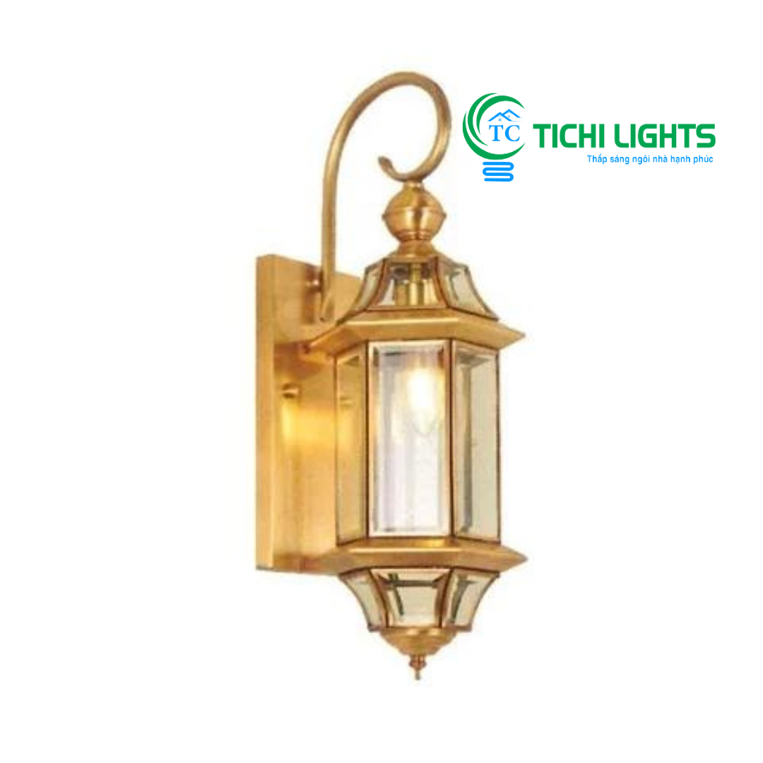 Đèn Vách Đồng L160 x H450-E27