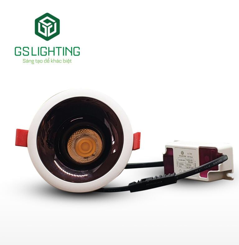 Đèn led âm trần xoay GS Lighting 12w GSATLX12