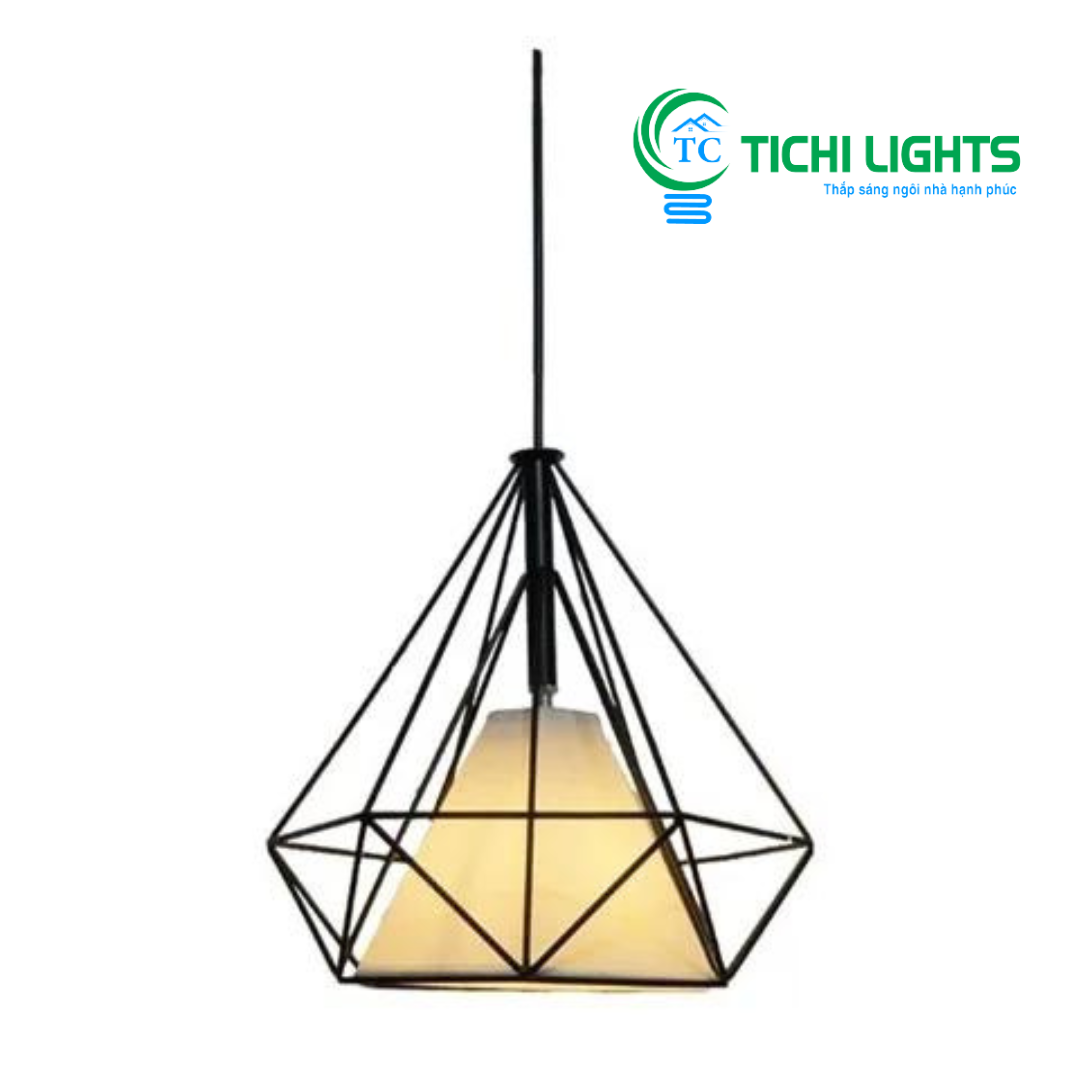 Đèn thả kim cương TCF22 Ø350