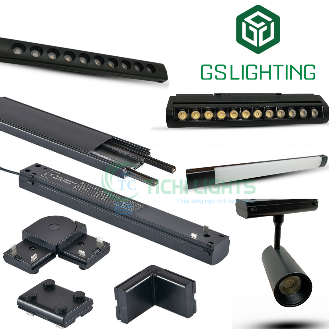 Đèn tán quang nam châm siêu mỏng 24w Gs Lighting