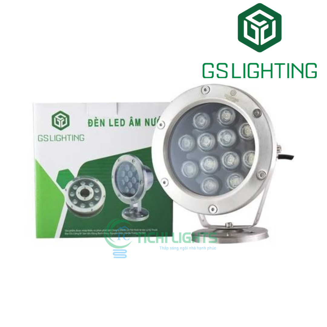 Đèn âm nước 12W Gs Lighting GSN12