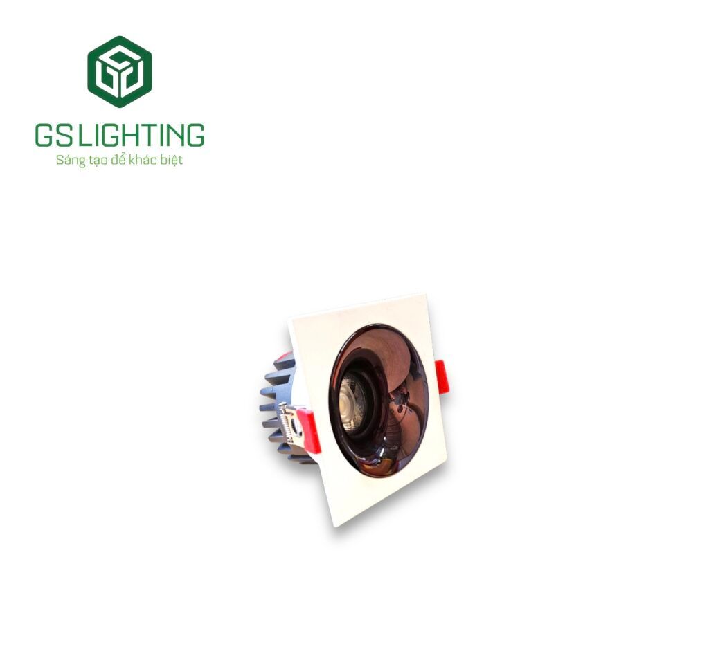 Đèn âm trần Luxury vuông đơn 12w Gs Lighting