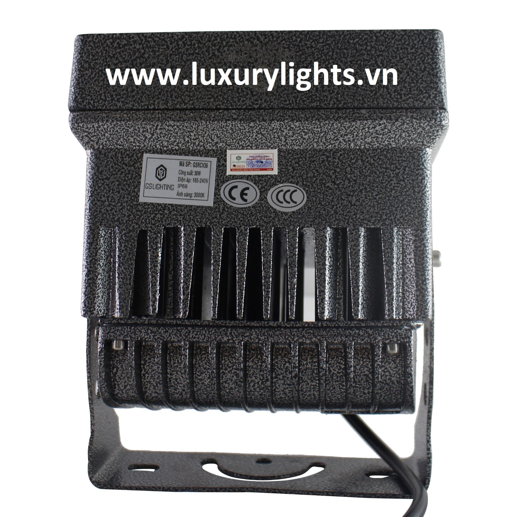 Đèn Led Rọi Cột Ngoài Trời 36W GSRCV36 Gs Lighting
